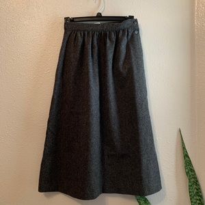 100% Wool Vintage Skirt